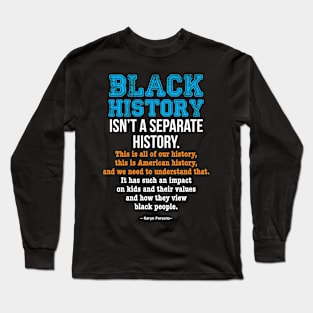 Black Power Quote Long Sleeve T-Shirt